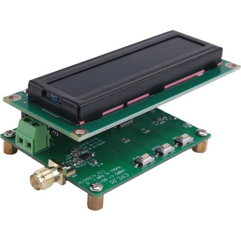 Smart Digital RF Power Meter 1MHz à 10GHz -50 à 0DBm RF Signal Instrument de Mesure de Module Valeur D'Atténuation Fixé (1/5)
