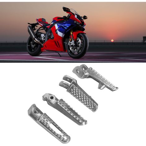 Motorradmodifikation: Vorder- und Hinterradpedale, angepasst für Honda CBR600RR, CBR1000RR, CBR954, CBR600F4i und CB1000R. (1/5)