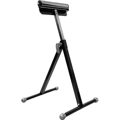 kwb Rollen-Auflagebock, Rollenbock mit hochwertiger Führungs-Rolle, klappbar u. höhenverstellbar 680-1100 mm (1/2)