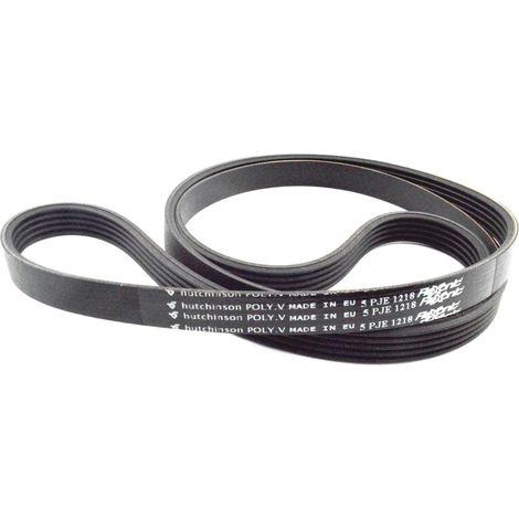 Courroie striée électroménager Hutchinson élastique 1218 PJE 5
