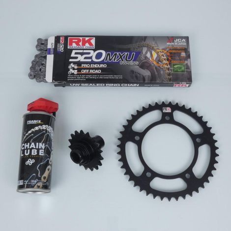 Kit chaîne FE pour scooter Yamaha 530 T-Max 2012 à 2016 17x43 (1/4)