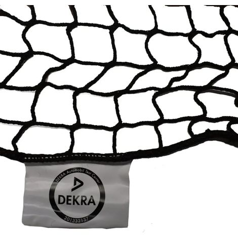 Filet de Protection 3,5x5m en Polypropylène Haute Résistance - Filet d'Arrimage Sans Nœuds, UV-Stabilisé et Résistant aux Intempéries pour Sécuriser Remorques, Conteneurs et Plateaux Ouverts