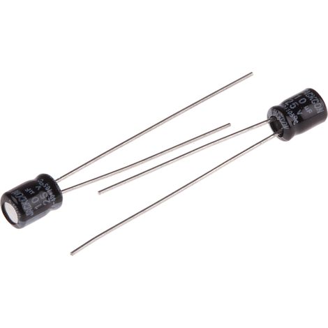 Condensateur RS PRO 10µF, 25V c.c.