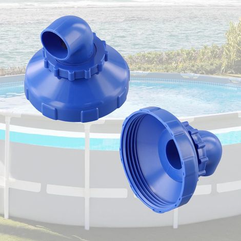 Buse d'entrée de piscine, raccord de buse d'entrée rotatif à 360 ° pour piscine pour Intex, accessoires de ventilation de sortie de piscine, 32 mm et 38 mm, accessoire de buse de piscine (1/4)
