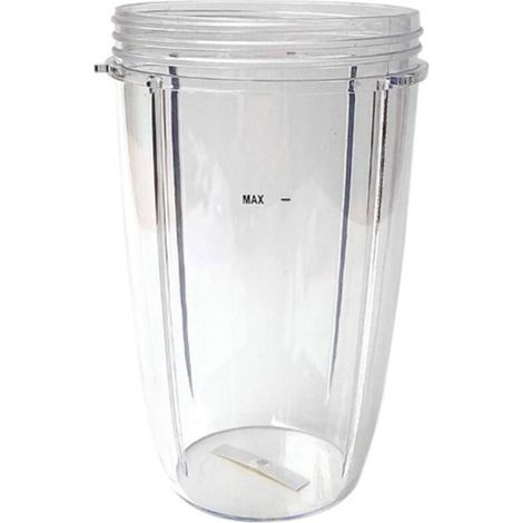 Verre de remplacement 18 oz transparent pour extracteur NutriBullet 900W/600W – Accessoire compatible, haute résistance (1/3)