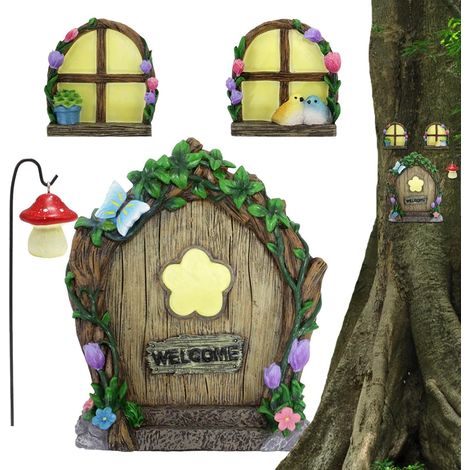 Porte de jardin féerique miniature, porte de jardin féerique (1/5)