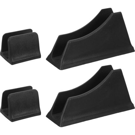 Coussins anti-basculement noirs pour chaises de bureau type luge
