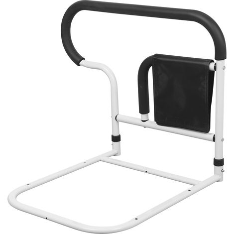 Barrière de lit, Personnes âgées Handrails, acier au carbone main courante, Barrière Potence de Lit avec organiseur (1/5)
