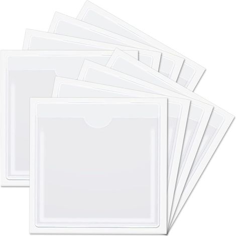 8pcs Pochette Carte pare Brise,Pochette Autocollante pare Brise,Porte (1/5)