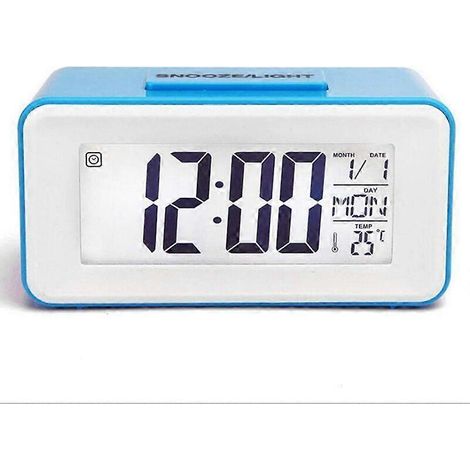 Réveil numérique LED avec date et température (8) (1/5)