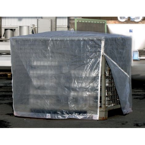 Abdeckhaube - Gitterbox, Transparent (1/2)