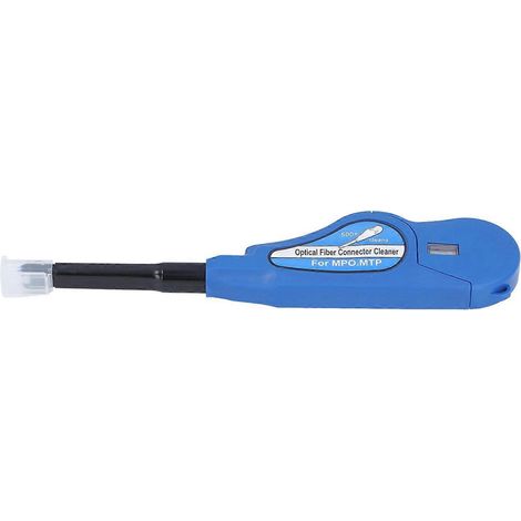 Tragbarer Glasfaser-Reinigungsstift mit Sichtfenster zur Reinigung der Stirnflächen von MPO- und MTP-Glasfasersteckern B