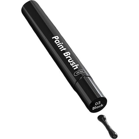 Correcteur de rayures pour carrosserie - Stylo applicateur de peinture noir (1 pièce)