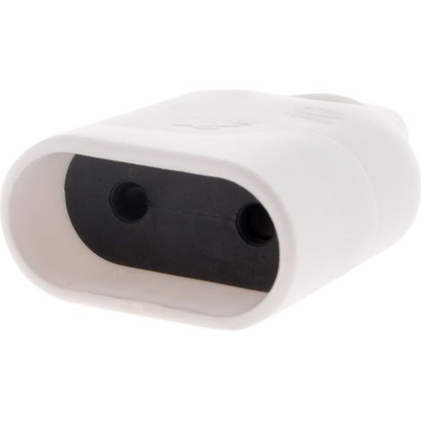 Zenitech – Fiche femelle 2P+T 6A – Sortie droite – Compatible HO5VV-F 3G1/3G1,5 mm² – Norme NF – Utilisation durable et fiable