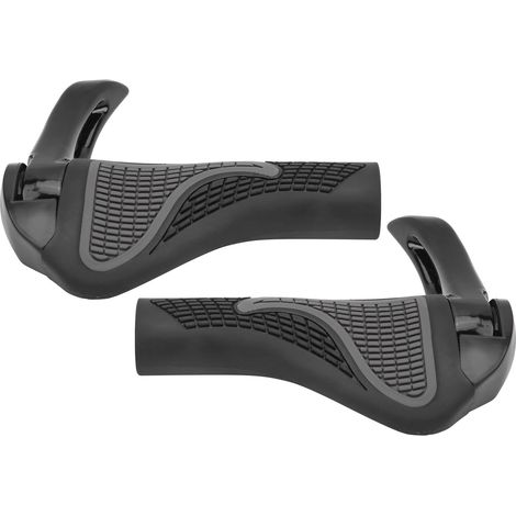 1 Paire de Poignées de Guidon VTT Antidérapantes Manchons pour Vélo avec Embouts Prolongés (1/5)