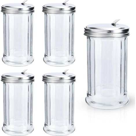 Zoyiancy Lot 5 lässt sich glatt und transparent verteilen und eignet sich für eine Vielzahl von Gerichten, die unlöslich, salzig und köstlich sind, in der Küche, im Café, in der Bar, im Restaurant (35 (1/5)