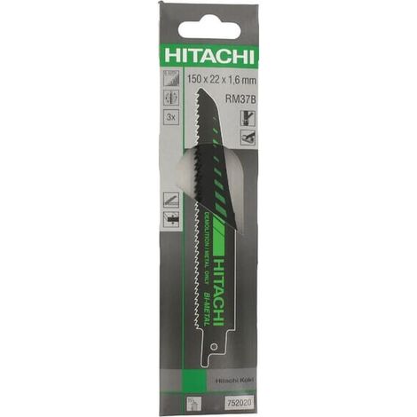 Cuchilla sierra sable HIKOKI 752020