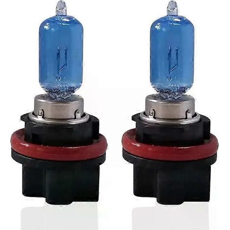 Für 2 Stück Auto-Motorrad-Scheinwerfer HS5 35/30W 12V Halogenlampe 5000K Xenon-Gas-Scheinwerfer P23t Lichtquelle Hartglas weiß-JXLGV (1/4)