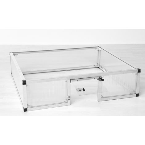 KGT Schildkröten-Unterbau für Frühbeet 100, aluminium blank (1/5)
