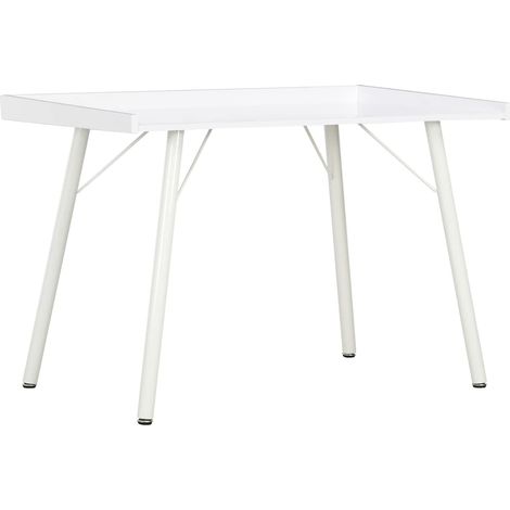 Schreibtisch Weiß 90×50×79 cm vidaXL (1/5)