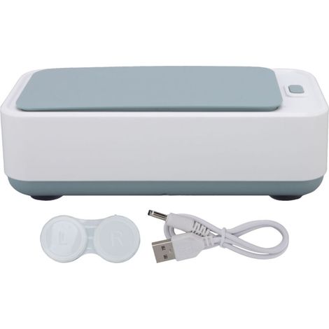 Nettoyeur Ultrasonique Portable USB pour Lunettes, Bijoux et Bracelets de Montre Anti-Dérapant