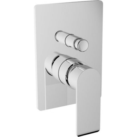 Teorema - Miscelatore Incasso Doccia Con Deviatore Cromato - Serie: Xs (1/2)