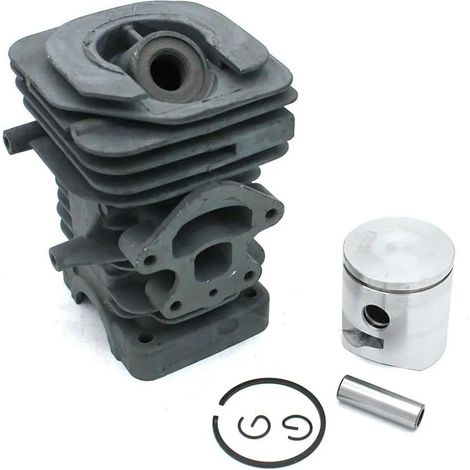 Kit cylindre 39mm, kit cloche d'embrayage, kit piston compatible avec Husqvarna 235 236 240 tronçonneuse