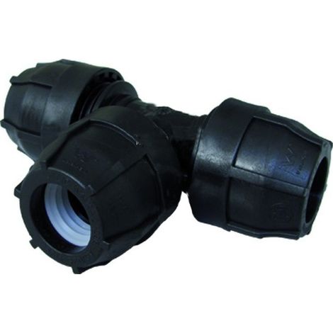 Raccordo T 63 x 63 x 63 PN 16 polipropilene Nupi