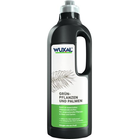 WUXAL® Grünpflanzen- und Palmendünger für 500 Liter Gießwasser - 1 Liter
