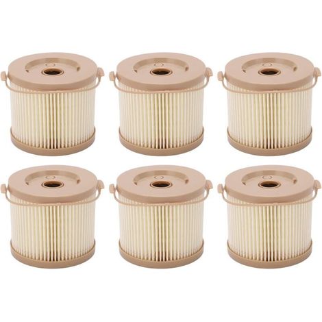 Dieselkraftstofffilter, Satz mit 6 Kraftstofffiltern, Wasserabscheider für Wasserfilter für 2010PM-OR 500FG
