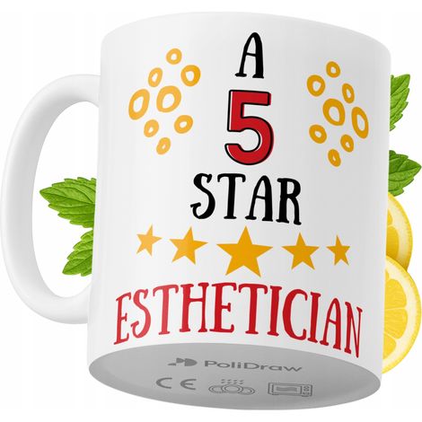 Lustige Tasse für Kosmetikerinnen – Kaffee- oder Teetasse mit witzigem Textdesign – ideal für Geburtstage, Namenstage, Feiertage und besondere Anlässe. Hochwertige Tasse für Zuhause, Büro und Arbeit. 