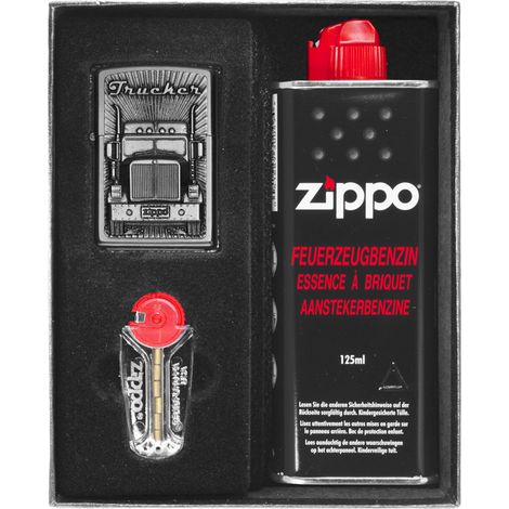 Coffret cadeau briquet Zippo Trucker Emblème n° 1
