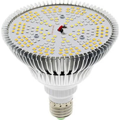 KLVGTIFS PU - Lampe horticole LED 300 W E27 à spectre complet pour la croissance, idéale pour les serres, la floraison et l'hydroponie. (1/5)