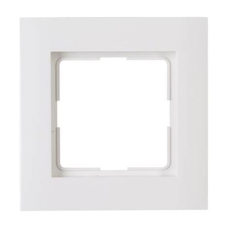 Prise de courant simple ATHENIS Kopp ATHENIS 402129062 Cache blanc pur (RAL 9010) 1 pc(s) X700431 (1/2)