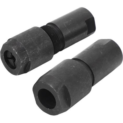 Kit de conversion pour meuleuse d'angle (2 pièces) : adaptateur 6 mm/3 mm pour meuleuse vers machine à graver. (1/5)
