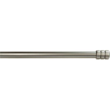 BASTONE METALLO D 20/19 120/210CM CILINDRO NICHEL - 6 pezzi