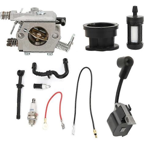 Vergaser-Zündkerzen-Kraftstofffilter-Kit passend für STIHL 017 018 MS170 MS180 Kettensägen-Teile