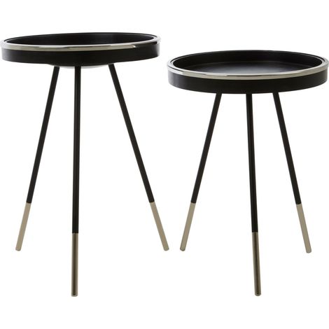 Premier Housewares Halle Set of 2 Side Tables (1/5)