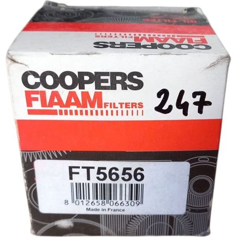 Filtro olio marca coopers fiaam codice filtro ft 5656