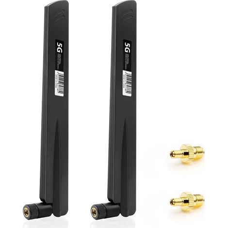 Antenne 5G LTE 4G LTE Signal Gain Antenna 18DBI Amplificateur de Signal SMA / TS9 Prise omnidirectionnelle WLAN 600-6000MHz pour routeur 3G/4G/5G/GSM/GPRS IoT-Gateway Smart Home (1/5)