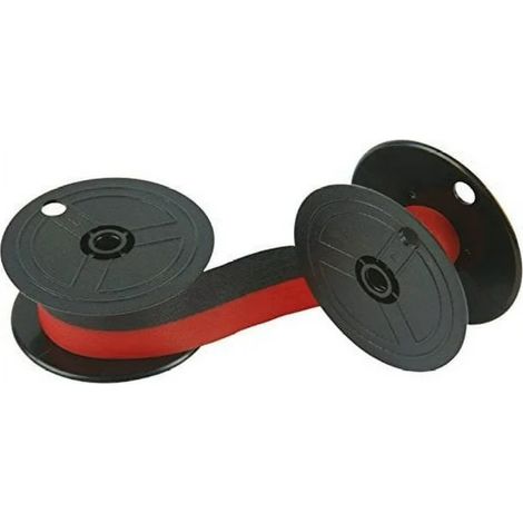 1 Pack Ruban calculatrice universel, Encre noire et rouge, Compatible M-310 RB-2 013091, Pour bureau (1/5)