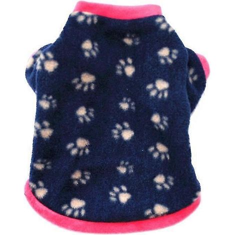 Weiche, warme Fleece-Haustierkleidung, niedlicher Hundemantel mit Totenkopf-Print, Welpen-Shirt-Jacke, Pullover für Französische Bulldoggen, Tarnmuster-Hundebekleidung, Größe 10 (1/5)