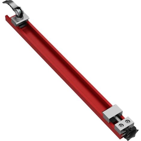 Guide de scie, rail de guidage de scie pour coupes précises, support de coupe réglable avec base de serrage pour l'artisanat du bois, la menuiserie et les projets de construction (1/5)