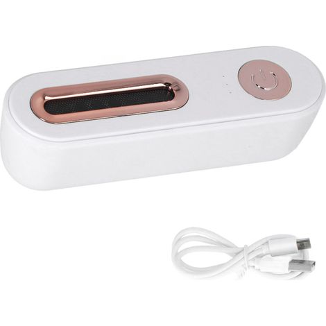 Désodorisant Frigo USB Rechargeable - Élimine les Odeurs de Cuisine, Voiture et Placard, Blanc (1/5)
