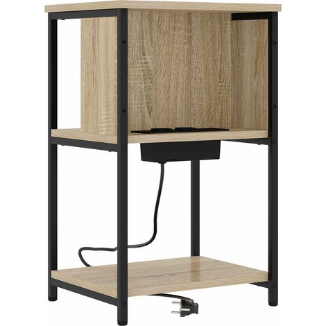 Nachttisch Sonoma-Eiche 38 x 31 x 61 cm Holzwerkstoff