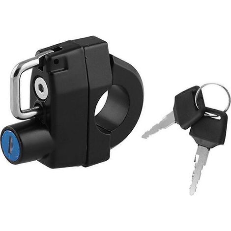 Candado para casco de moto, gancho para colgar con 2 llaves, universal. (1/5)