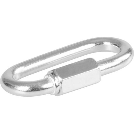 Karabiner Strend Pro, mit Mutter, 7 mm, Pack. 10 Stk. (1/3)
