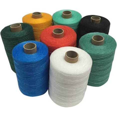 Corde en nylon coloré W 1 mm x 3200 m, couleur eau de mer, pour l'emballage et le cerclage de jardin. (1/5)