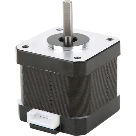 Moteur pas à pas DC 42mm 1.5A 2 phases 4 fils, pièce industrielle pour imprimante laser BACHIN, accessoire de remplacement. (1/4)