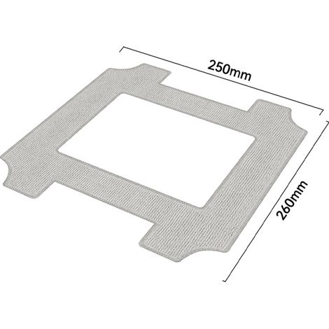 Geeignet für Zubehör des Fensterputzroboters Dreame C1 Station: Tücher, Mopps und Fensterreinigungsflüssigkeit. (1/4)